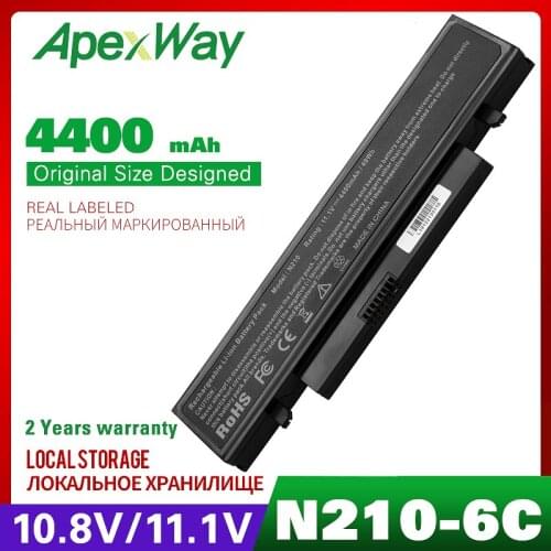 11.1V Laptop Battery AA-PB1VC6B AA-PL1VC6B For Samsung N145 N210P N218 N218P N220 N220P NB30 NP-N145 NP-N210 X320 X420 X520