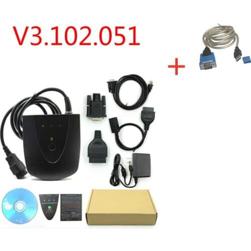 Buy New V3.102.051 For Honda HDS HIM Diagnostic Tool with Double Board HDS HIM with Z-TEK USB1.1 To RS232 Convert Connector
