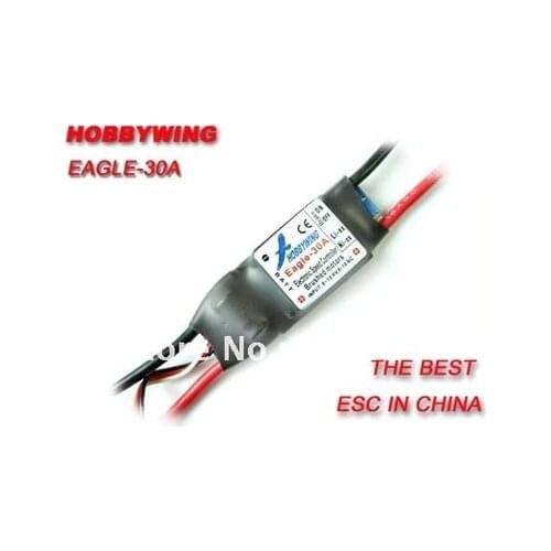 Hobbywing Brushed Eagle 30A ESC for RC airplane plane 370 380 390 280 270 motor