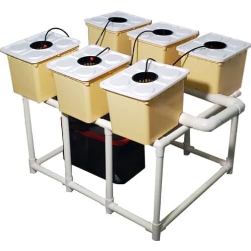 Deep Water Culture Garden Bucket Hydroponic Dutch Barrels