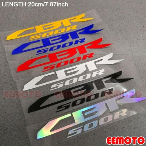 Motorcycle wheels rims helmet Body Shell Tank Pad Fairing Reflective Decals Stickers for HONDA CBR500R CBR300R CBR 500R 300R