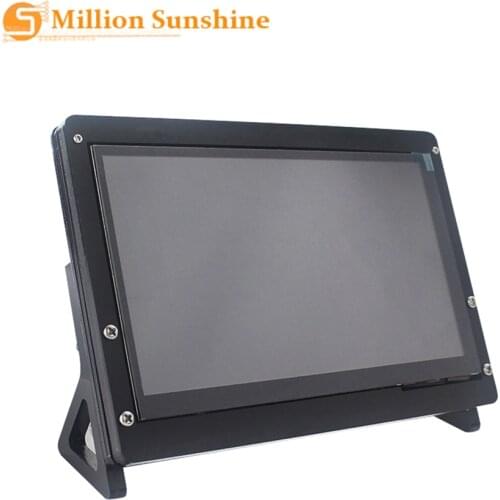 7 inch LCD Display Touch Screen Housing Bracket for Raspberry Pi 4/3B+/3B Acrylic Holder for 7 inch Raspberry Pi LCD RPI136