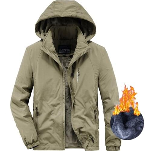 富依酷 Men's Parkas With A Hood