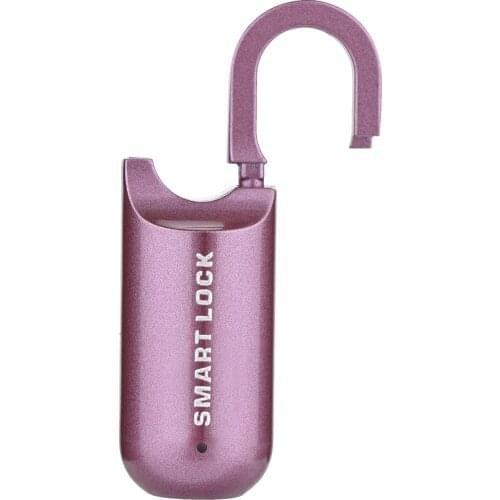 MQ-1017 USB Smart Biometric Thumbprint Door Padlocks Rechargeable Door Lock Fingerprint Smart Padlock USB Keyless Quick Unlock