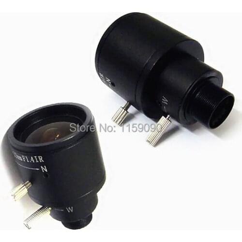 2 10 100 2.8mm-12mm F1.4 Manual Focal Zoom MTV CCTV Lens for Security Camera Lense