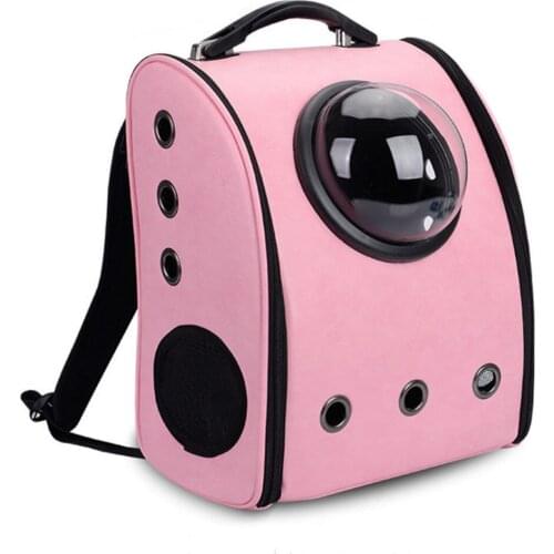 New pet outgoing bag portable dog bag cat bag pet breathable backpack space capsule foldable space bag