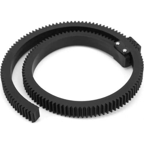 Adjustable Follow Focus Len Gear Ring Accurate Adjustable Follow Focus Len Gear Ring Belt Practical Flexible for Camcorder
