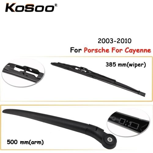 KOSOO Auto Rear Window Windshield Wiper Blades Arm Car Wiper Blade For Porsche For Cayenne,385mm 2003-2010,Car Accessories
