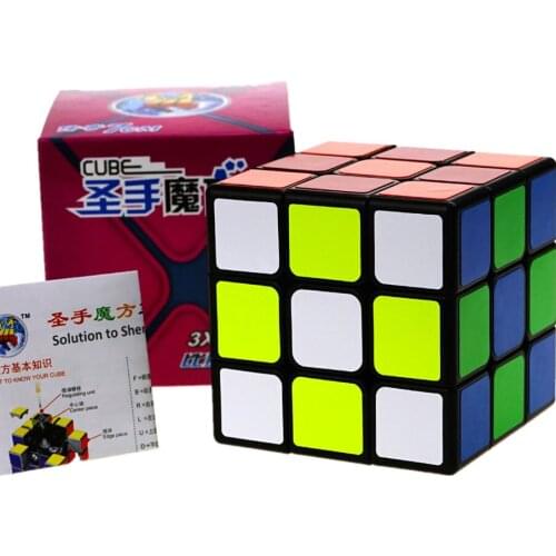 Shengshou Legend 3x3 Cube 7CM Big Size 3x3x3 Magic Cube 3Layers Speed Cube Professional Puzzle Toys For Children Kids Gift Toy