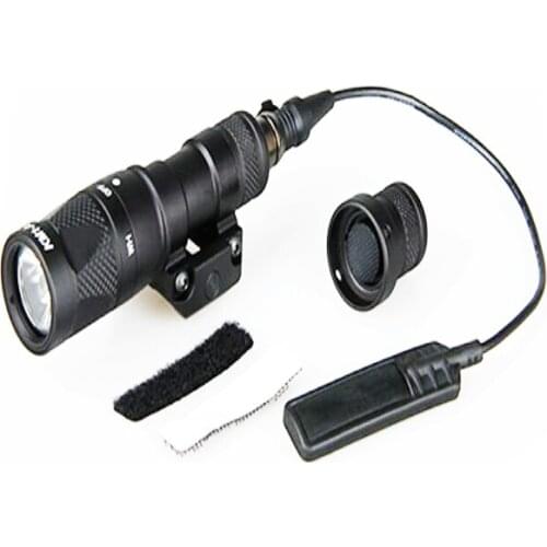 Tactical M300V Weapon Light White LED Switch 400 Lumens Output Constant Strobe Remote Light Switch Flashlight For Hunting