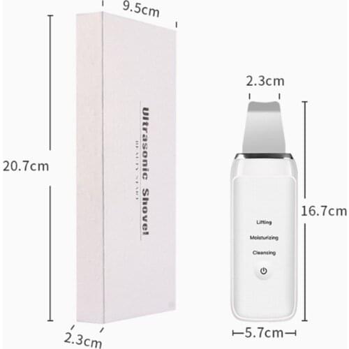 Peeling Device USB skin Rechargeable Face Cleaning Ultrasonic Machine Skin CleanerSkin Care Scrubber Beauty Deep Instrument