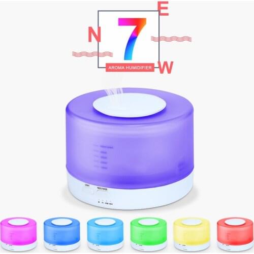 500ml Air Humidifier Diffuser Remote Control Xiomi Aromatherapy Humidifiers Diffusers Air Purifier Essential Oil Essential Oil