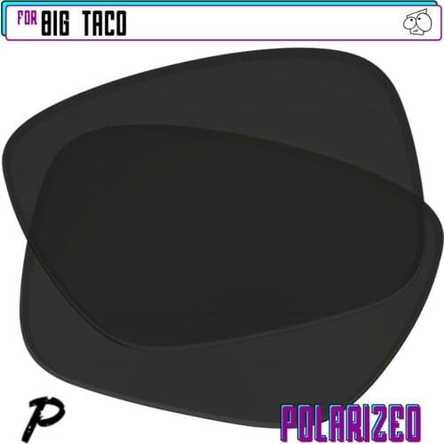 EZReplace Polarized Replacement Lenses for - Oakley Big Taco Sunglasses - Black P
