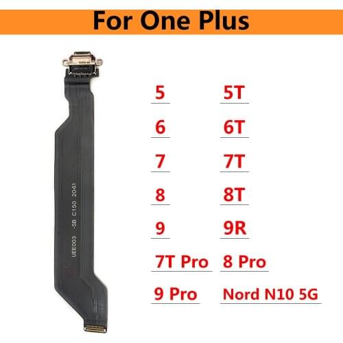 Type-C USB Charging Dock Port Socket Jack Connector Charger Board Flex Cable For Oneplus 3 5 5T 6 7 7T 8 Pro Repair Parts
