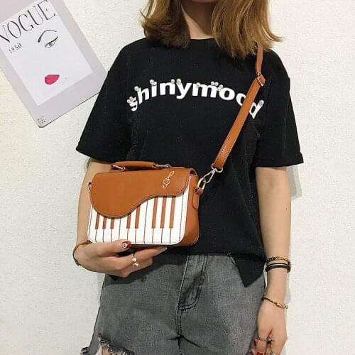 Women 2021 Piano Shoulder Bag Fashion Version Single Shoulder Messenger Mall Square Bag