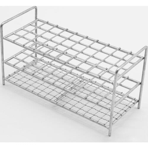 1PCS Lab Stainless Steel Wire 40 holes or 50holes Centritube Tube Holder Test Tube Rack for DIA 13/16/17/19/21/26/30/32mm Tubes