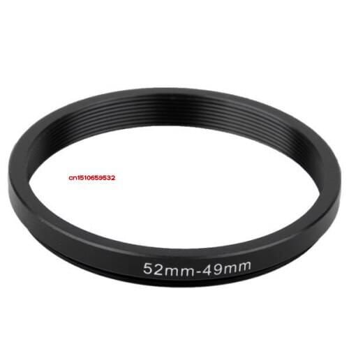 2pcs 52 -49MM 52 MM - 49MM 52 to 49 Step Down Ring Filter Adapter for adapters, LENS, LENS hood, LENS CAP, and