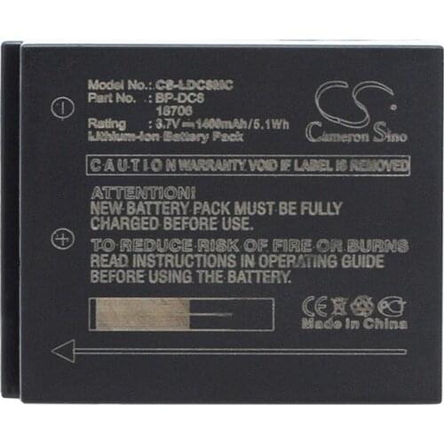 CameronSino for LEICA X1 18706 BP-DC8 EA-DC-8 battery