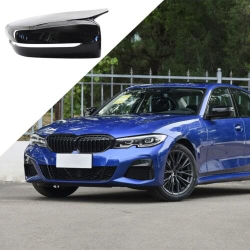 Rearview Mirror Covers for Bmw3 5 Series E46 E82 E87 E88 E90 E91 E92 E53 X5 520i 523i 525i 528i 530iG20 Carbon Fiber Gloss Black