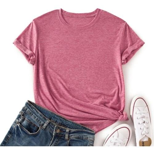 FALYMO Women's Plain T-shirts