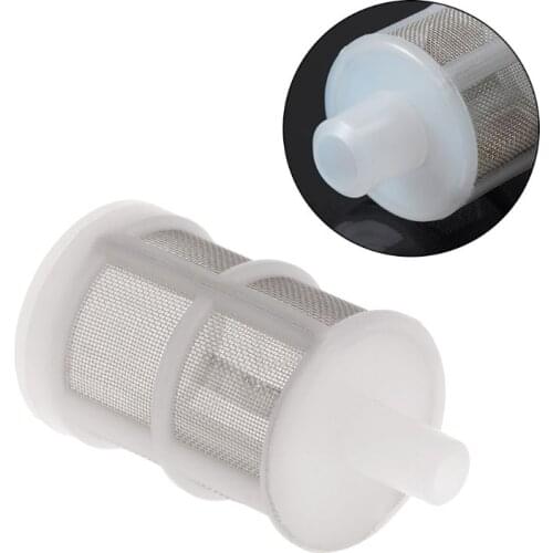 Fish Tank Filter Mesh Water Pump Hose Net Clean Screen Pumps Aquarium Supplies 7mm/10mm Stainless Steel Plastic Garden Accessory