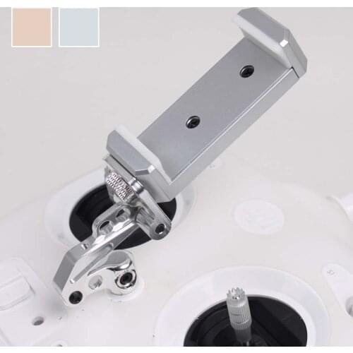 Remote Controller Bracket Transmitter Mobile Device Holder Phone Extended Clip Mount CNC Aluminum Alloy For DJI Phantom 4 3 2 JR