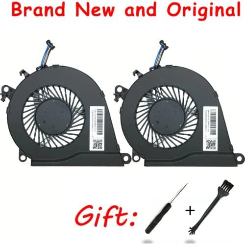 New Laptop CPU GPU fan Cooler Replacement for HP OMEN 15-AX TPN-Q173 15-BC 15-BC013TX BC015TX PN:858970-001 CPU Cooler FAN