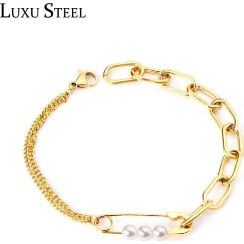 LUXUSTEEL Chain Bracelets
