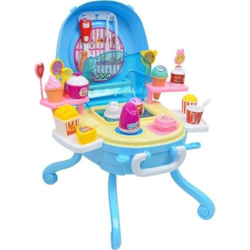 Simulation Ice Cream Store (41pcs) - Play Food & Accessories For Kids Girls