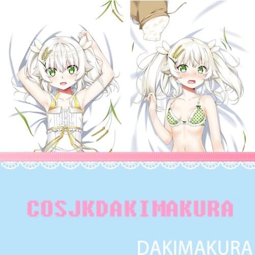 Dong-Jin Rice-hime Game Anime Dakimakura Body Hugging Pillow Cover Cushion Otaku Pillow Case Kawaii Cosplay Decorative Xmas Gift