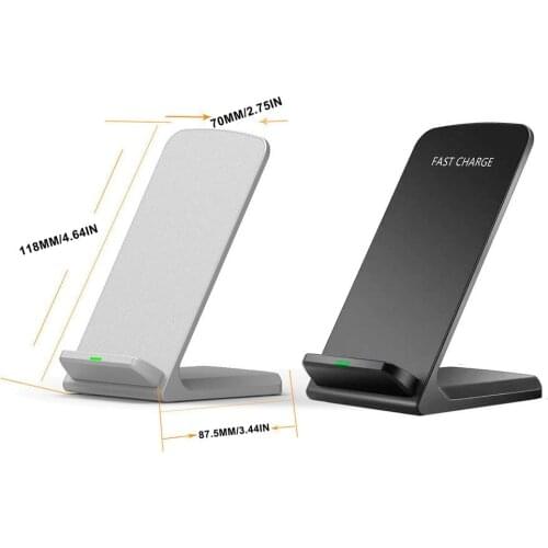 General Wireless Charging Bracket For Phone Double Coil Vertical And Horizontal Charging Safer Intelligent Protection