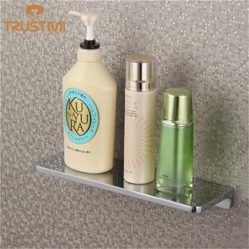 Bathroom Shelf Towel Rack Solid Alloy Wall Mounted Bracket Shelves shower Corner Storage Caddy Kitchen Bathroom Shelves