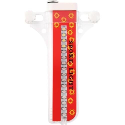 Portable Waterproof 32-LED Bicycle Bike Riding Spoke Lights Reflective Rim Light for MTB Wheel Tire Cycling Accessories