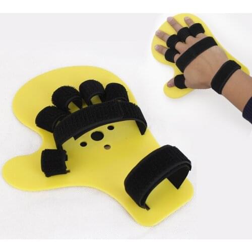 Droppshiping 1pcs Hand Wrist Orthosis Separate Finger Flex Spasm Extension Board Splint Apoplexy Hemiplegia M2