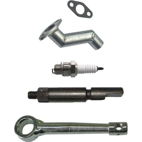 Spark Plug&Intake Manifold&Clutch Lever Fits 66cc 80cc Engine Motorized Bike