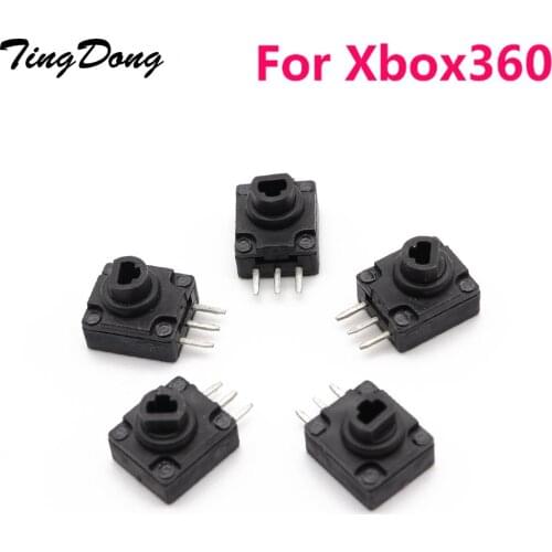 TingDong 50PCS Trigger LT / RT Sensor Button Switch Repair Parts For Xbox 360 Controller