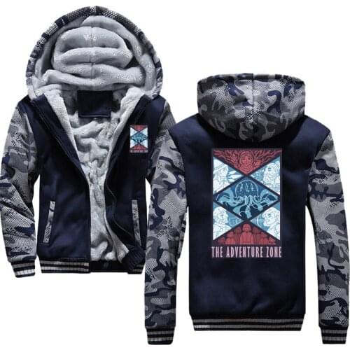 The Adventure Zone fashion hoodies for autumn winter Mclaren Sweatshirt Men/Women Casual Hooded coats mens zipper clothes