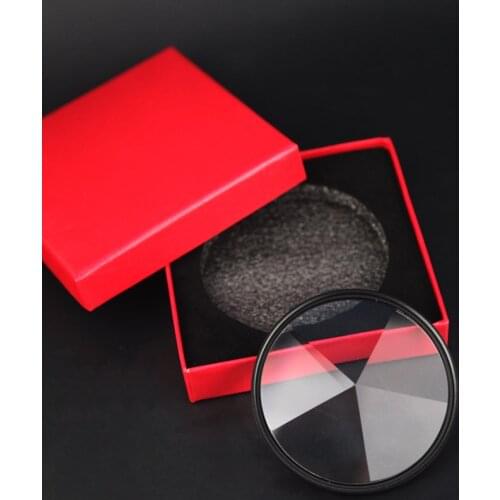 77mm Pentaprism SLR Accessories Filter Plus White Box Camera Filter Photography Foreground Blur Film and Television Props