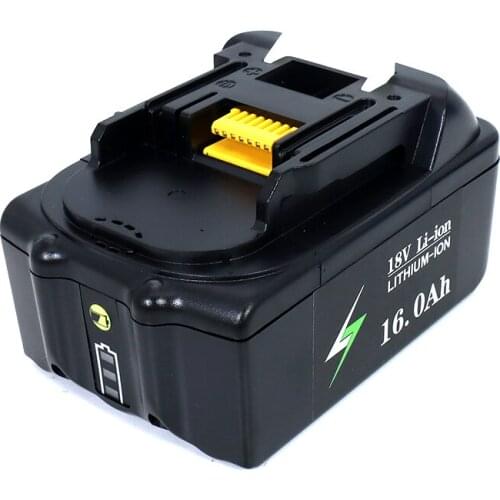SMALLDEN 18V 16000mAh Rechargeable Battery 16.0AH Lithium ion for 18v electrical tools BL1830 BL1850 BL1860 LXT 400 L70