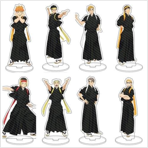 Anime Haikyuu Kageyama Hinata Kenma Kozume Acrylic Stand Figure Desktop Decoration Collection Model Toy Cosplay Doll
