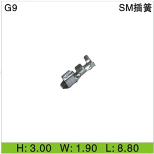 Free shipping 1000pcs Car Electronics & Motorcycle Accessories & Parts G9 female terminal connector