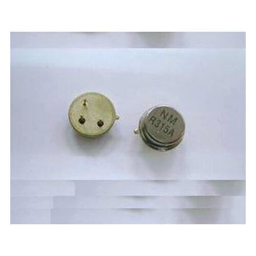 Free Shipping!! 315MHZ SAW / NM R315A TO-3 3 feet / 315M round face / crystal /Electronic Component