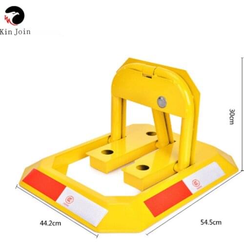 Car parking space lock occupancy lock thickened anti-collision fixed octagonal parking lock parking pile