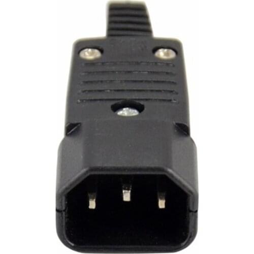 10Pcs Electrical 250v 10A Standart Copper IEC 320 C13 C14 C15 AC POWER Cord Cable Male Female Plug AC Socket Pdu Outlet