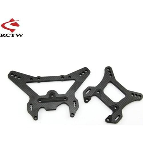 Carbon Fiber Shock Absorber Bracket Brace for 1/5 GTB Racing Losi 5IVE-T Rofun Rovan LT Kingmotor X2 Truck Rc Car Toy Parts