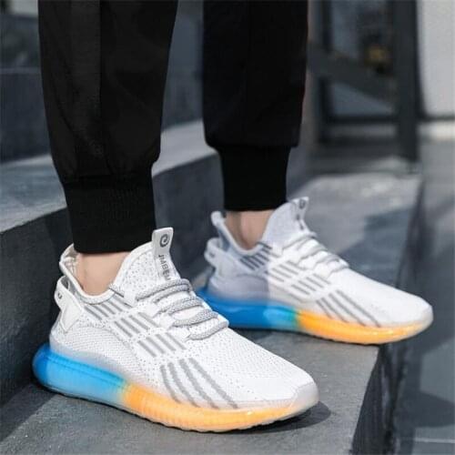 Soft Platform Summer Mesh Breathable Sneakers Male Trainers Fashion Running Sports Shoes Men Casual Shoes Zapatillas Hombre