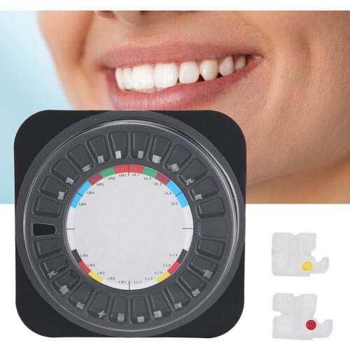 Orthodontic Ceramic Invisible Mini Bracket Roth 0.22 Wheel Box Container
