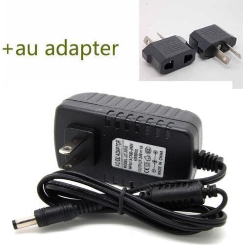 AC Wall Charger Power Adapter US EU UK AU plug 24V 1A 100-240V 50-60Hz sx