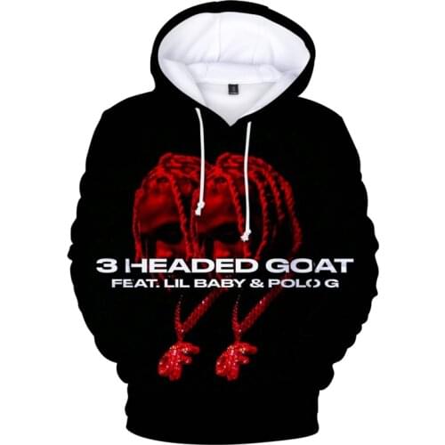 Polo G 3d Tracksuit Men Clothing Harajuku Sweat Oversize Streetwear Women Mens Pullover Hoodies Sweatshirt Polo G 3d Sweatshirts