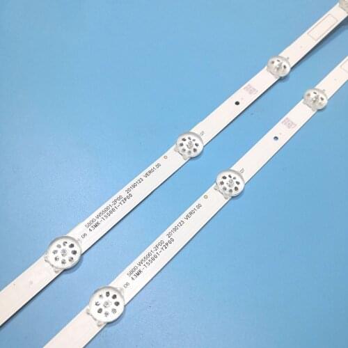 Led backlight 5800-W55001-2P00 SW55D12-ZC62AG-05 for Skyworth 55S1YP 55V40